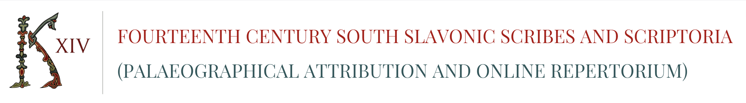 14th Century South Slavonic Scribes and Scriptoria